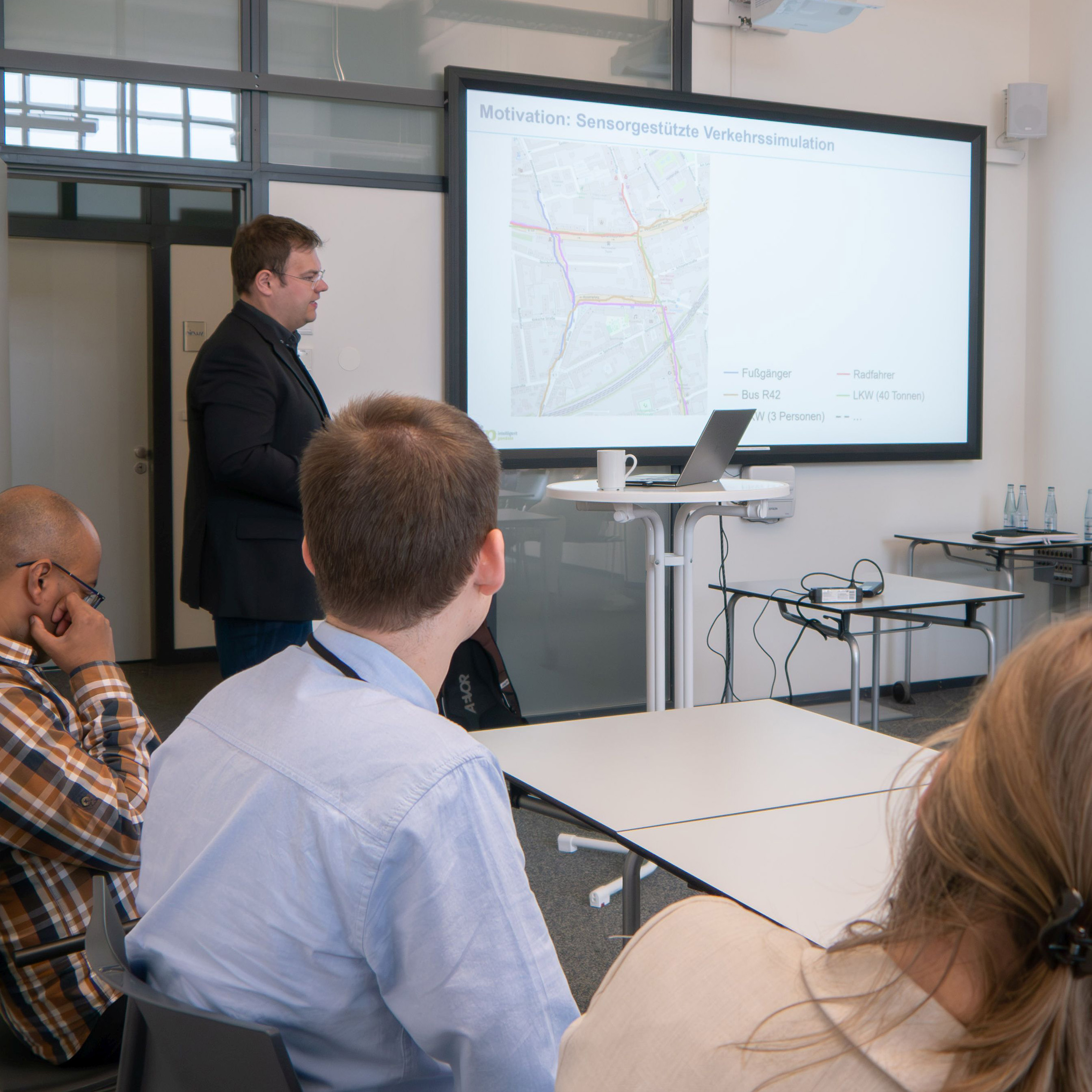 Intelligent Pendeln auf der SUMO User Conference 2024